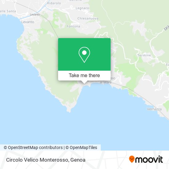 Circolo Velico Monterosso map