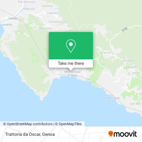 Trattoria da Oscar map