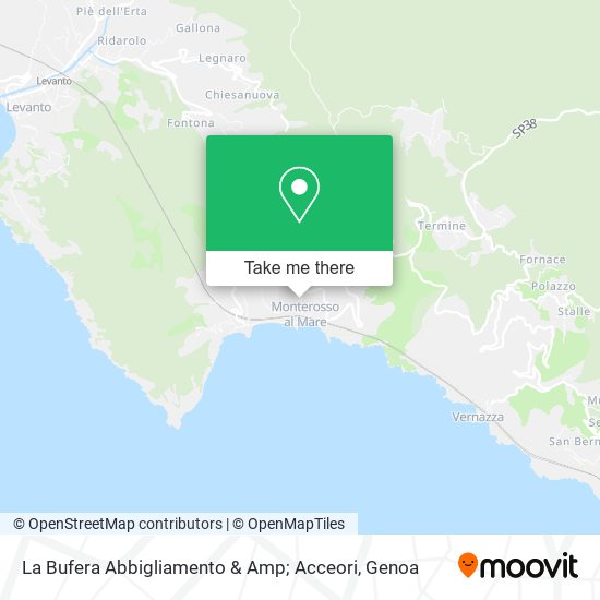 La Bufera Abbigliamento & Amp; Acceori map