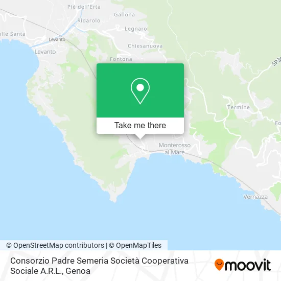 Consorzio Padre Semeria Società Cooperativa Sociale A.R.L. map