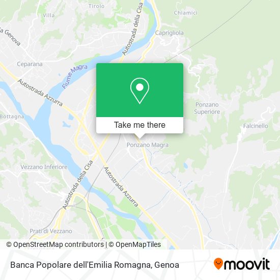 Banca Popolare dell'Emilia Romagna map