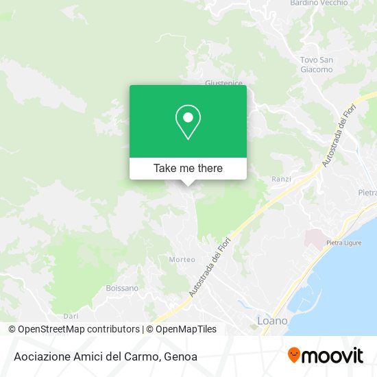 Aociazione Amici del Carmo map