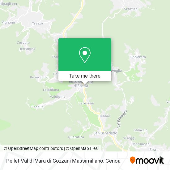 Pellet Val di Vara di Cozzani Massimiliano map