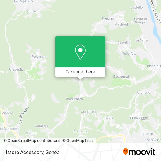 Istore Accessory map