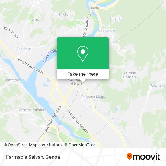 Farmacia Salvan map