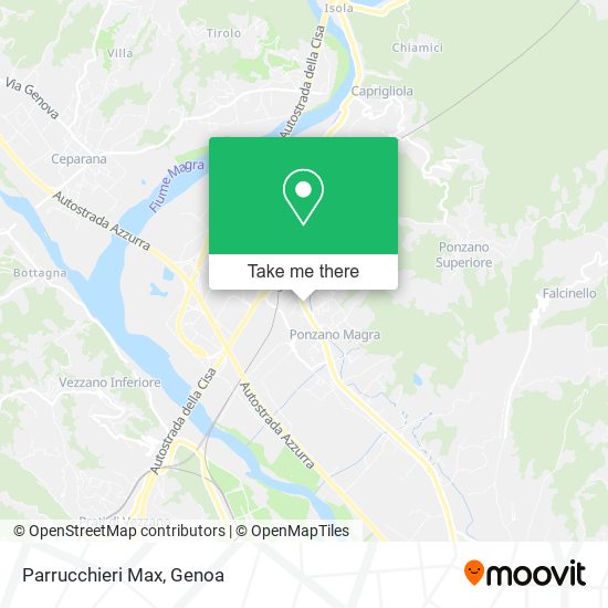 Parrucchieri Max map