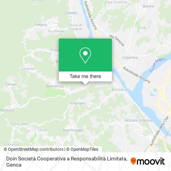 Doin Società Cooperativa a Responsabilità Limitata map