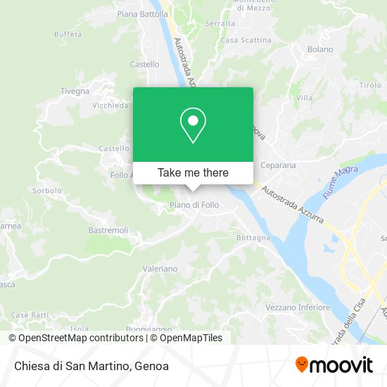 Chiesa di San Martino map
