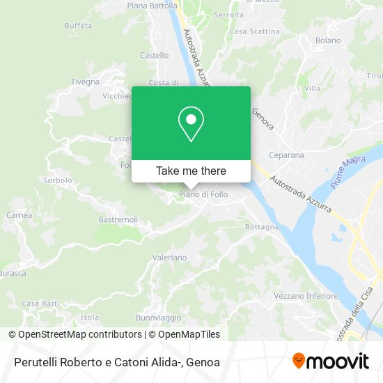 Perutelli Roberto e Catoni Alida- map