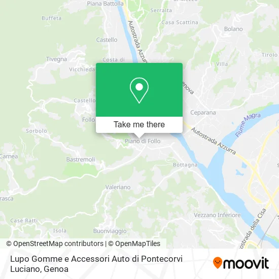 Lupo Gomme e Accessori Auto di Pontecorvi Luciano map