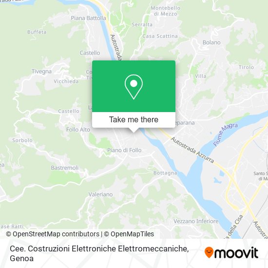Cee. Costruzioni Elettroniche Elettromeccaniche map