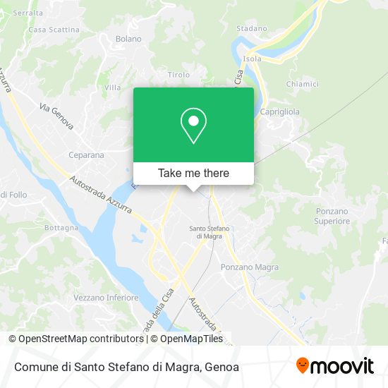 Comune di Santo Stefano di Magra map