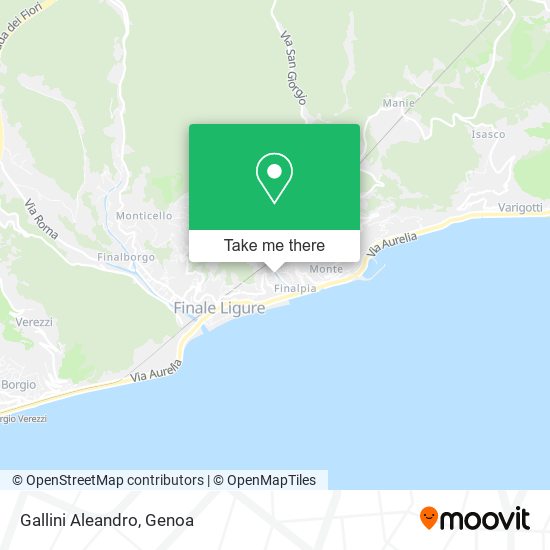 Gallini Aleandro map