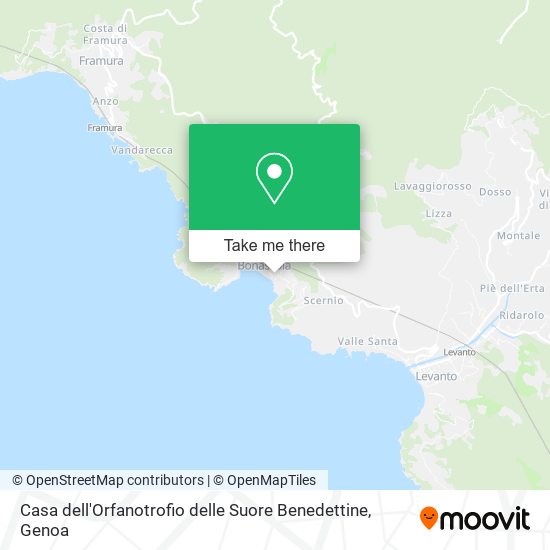 Casa dell'Orfanotrofio delle Suore Benedettine map