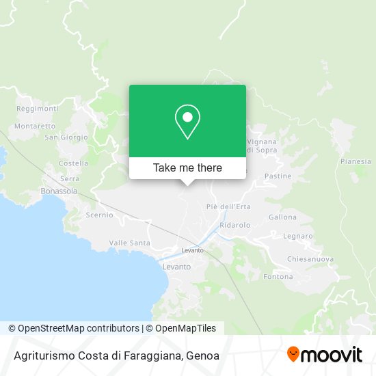 Agriturismo Costa di Faraggiana map
