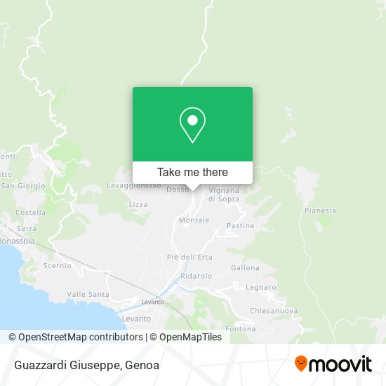 Guazzardi Giuseppe map