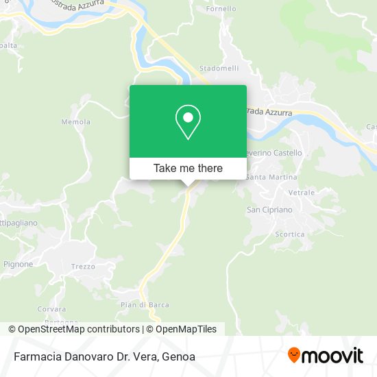 Farmacia Danovaro Dr. Vera map