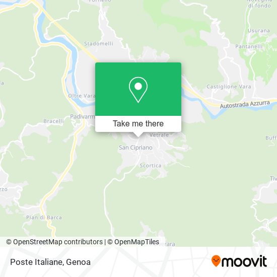 Poste Italiane map