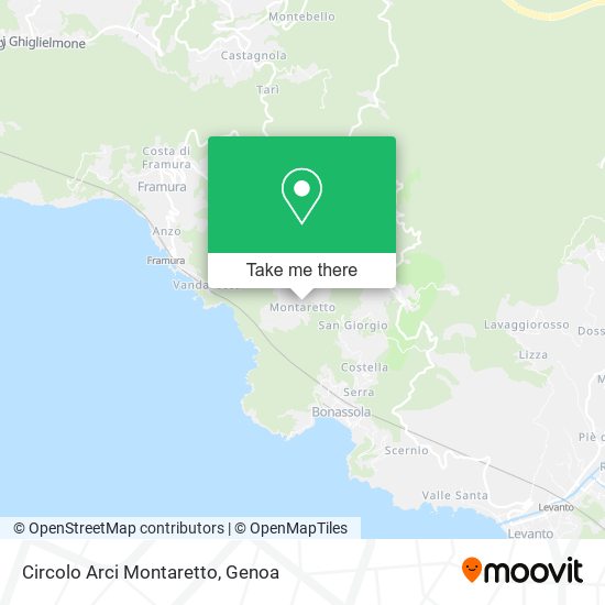 Circolo Arci Montaretto map