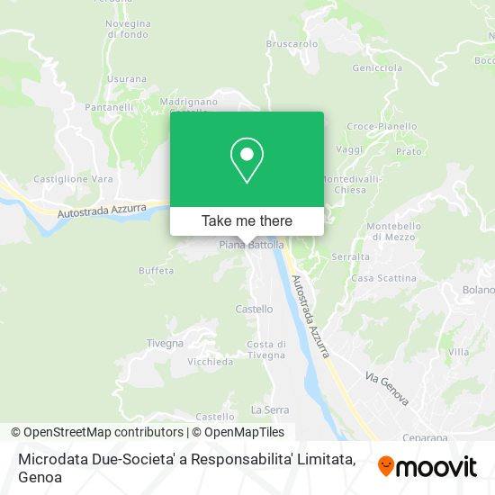 Microdata Due-Societa' a Responsabilita' Limitata map