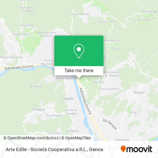 Arte Edile - Società Cooperativa a R.L. map
