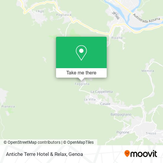 Antiche Terre Hotel & Relax map
