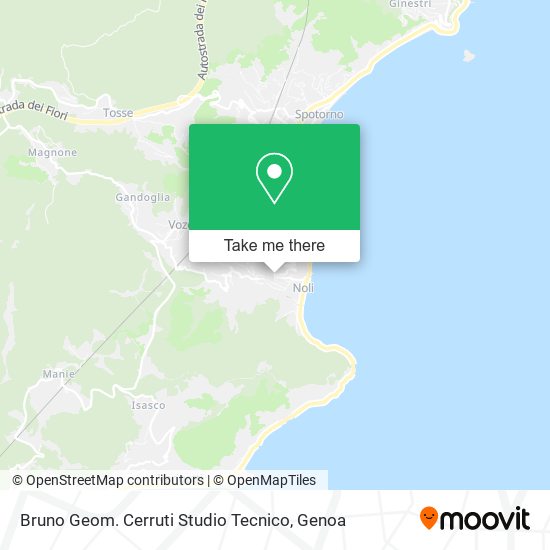 Bruno Geom. Cerruti Studio Tecnico map