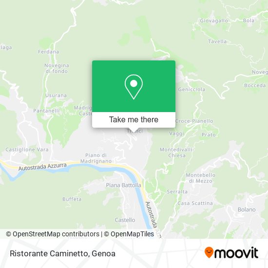 Ristorante Caminetto map