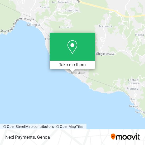 Nexi Payments map