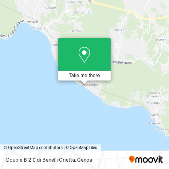 Double B 2.0 di Benelli Orietta map