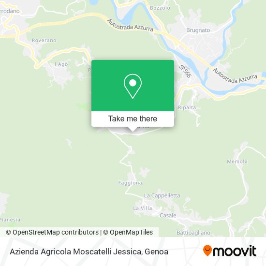 Azienda Agricola Moscatelli Jessica map
