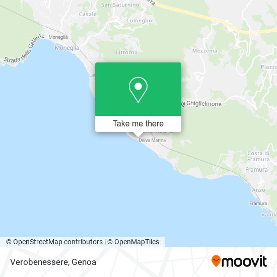 Verobenessere map