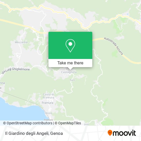 Il Giardino degli Angeli map