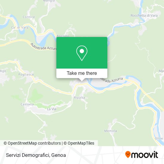 Servizi Demografici map