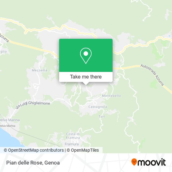 Pian delle Rose map