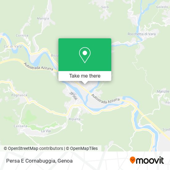 Persa E Cornabuggia map