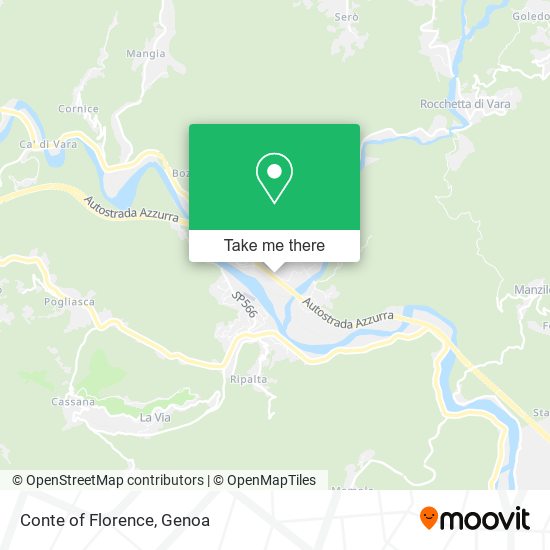 Conte of Florence map