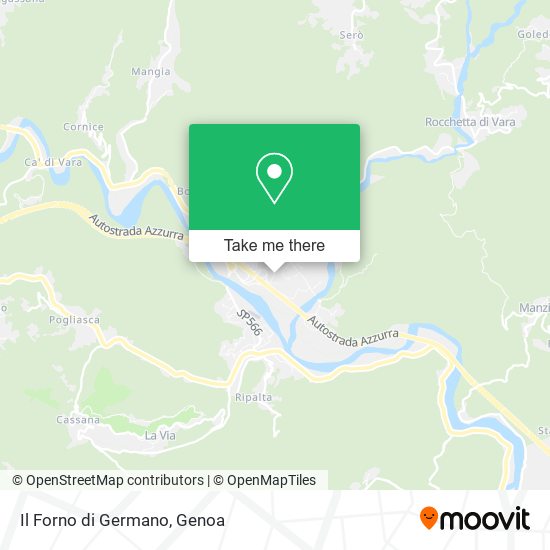 Il Forno di Germano map