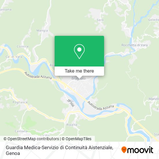 Guardia Medica-Servizio di Continuità Aistenziale map