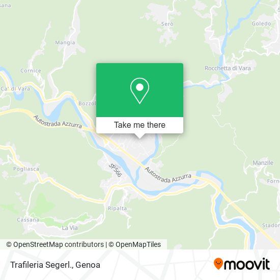 Trafileria Segerl. map