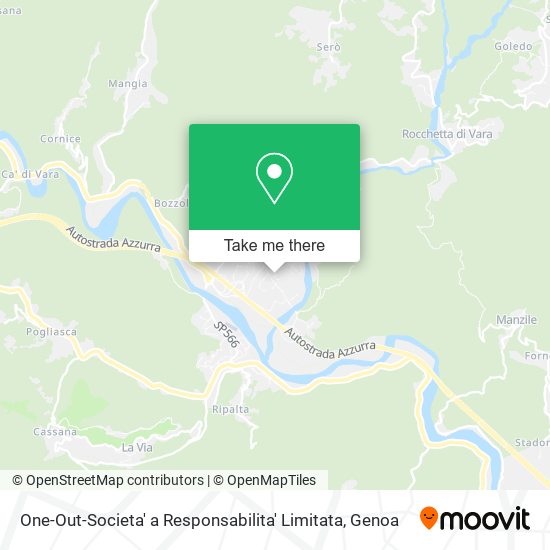 One-Out-Societa' a Responsabilita' Limitata map