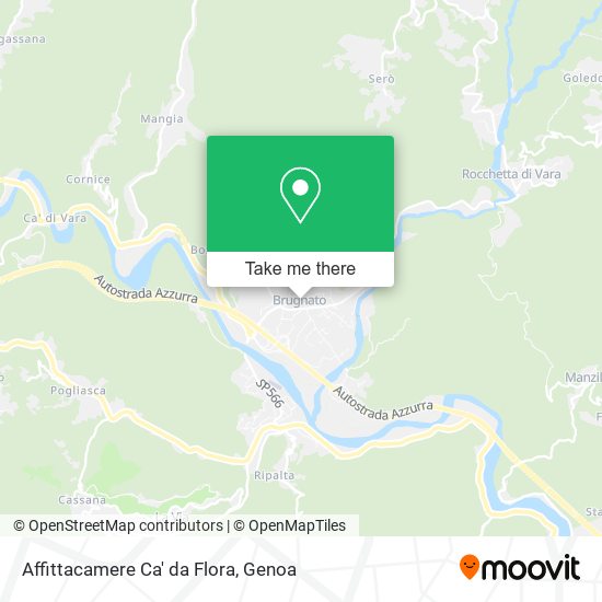 Affittacamere Ca' da Flora map
