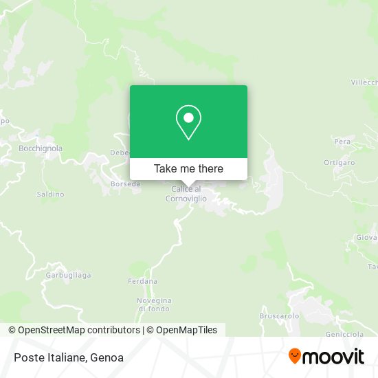 Poste Italiane map