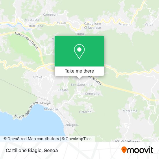 Cartillone Biagio map