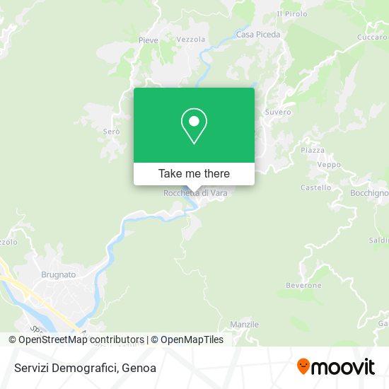 Servizi Demografici map