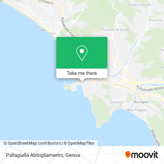 Pallagialla Abbigliamento map