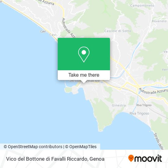 Vico del Bottone di Favalli Riccardo map