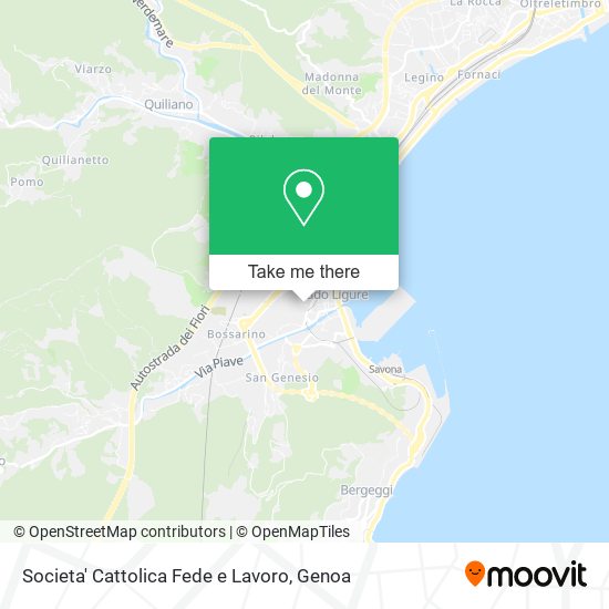 Societa' Cattolica Fede e Lavoro map