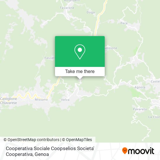 Cooperativa Sociale Coopselios Societa' Cooperativa map