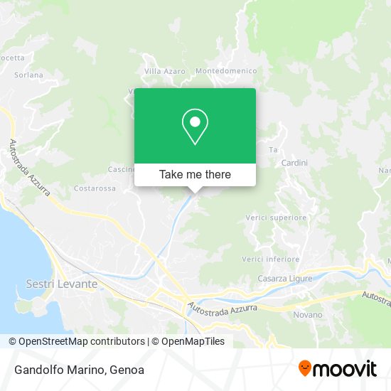 Gandolfo Marino map